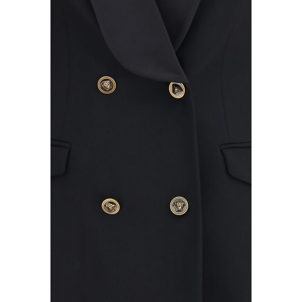 Versace Black Wool Blazer