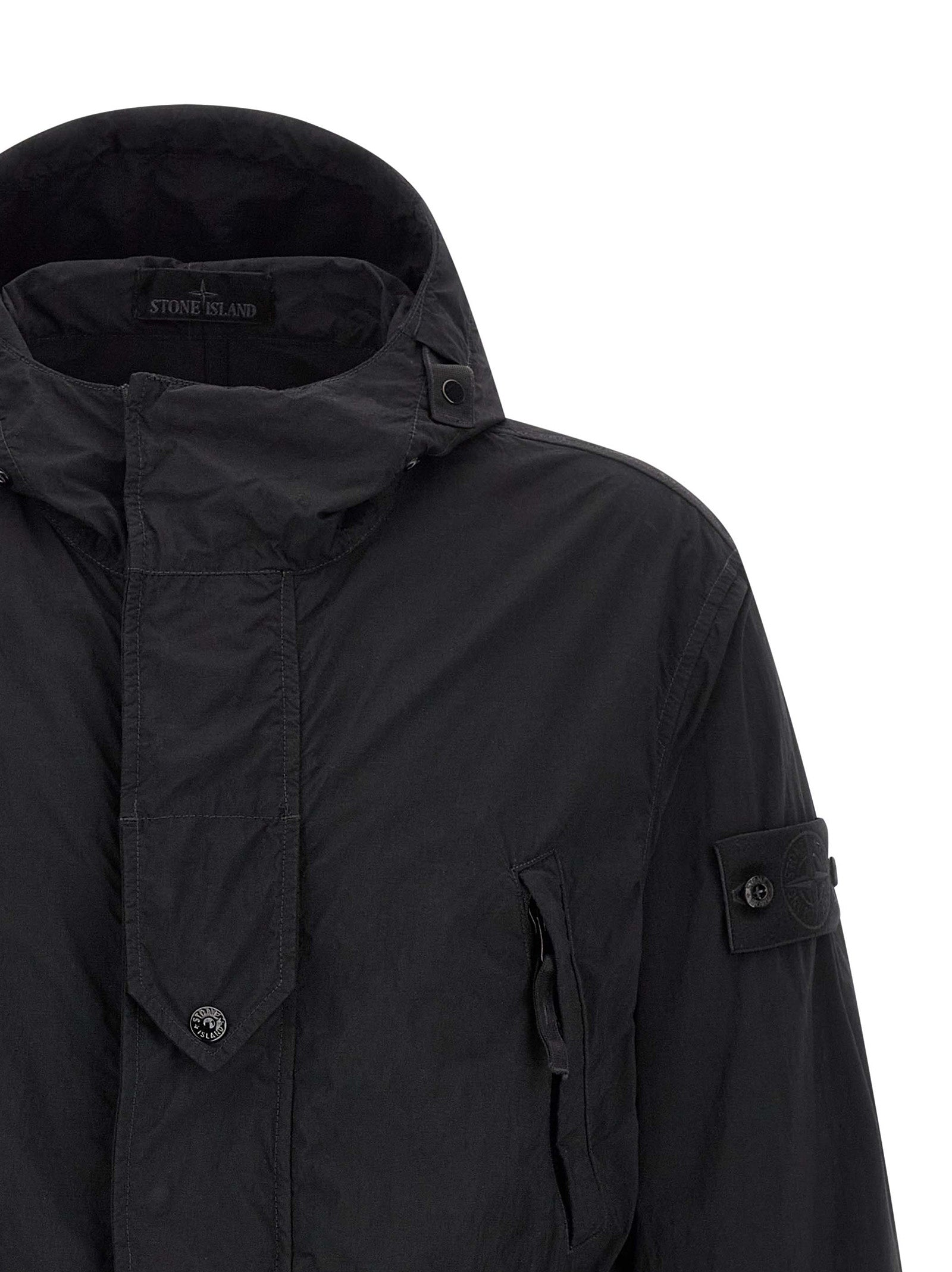 Stone Island Black Shell Jacket