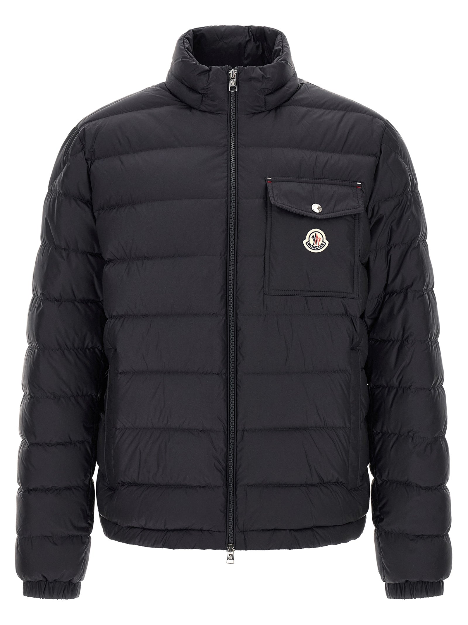 Moncler Blue Full-Length Jacket