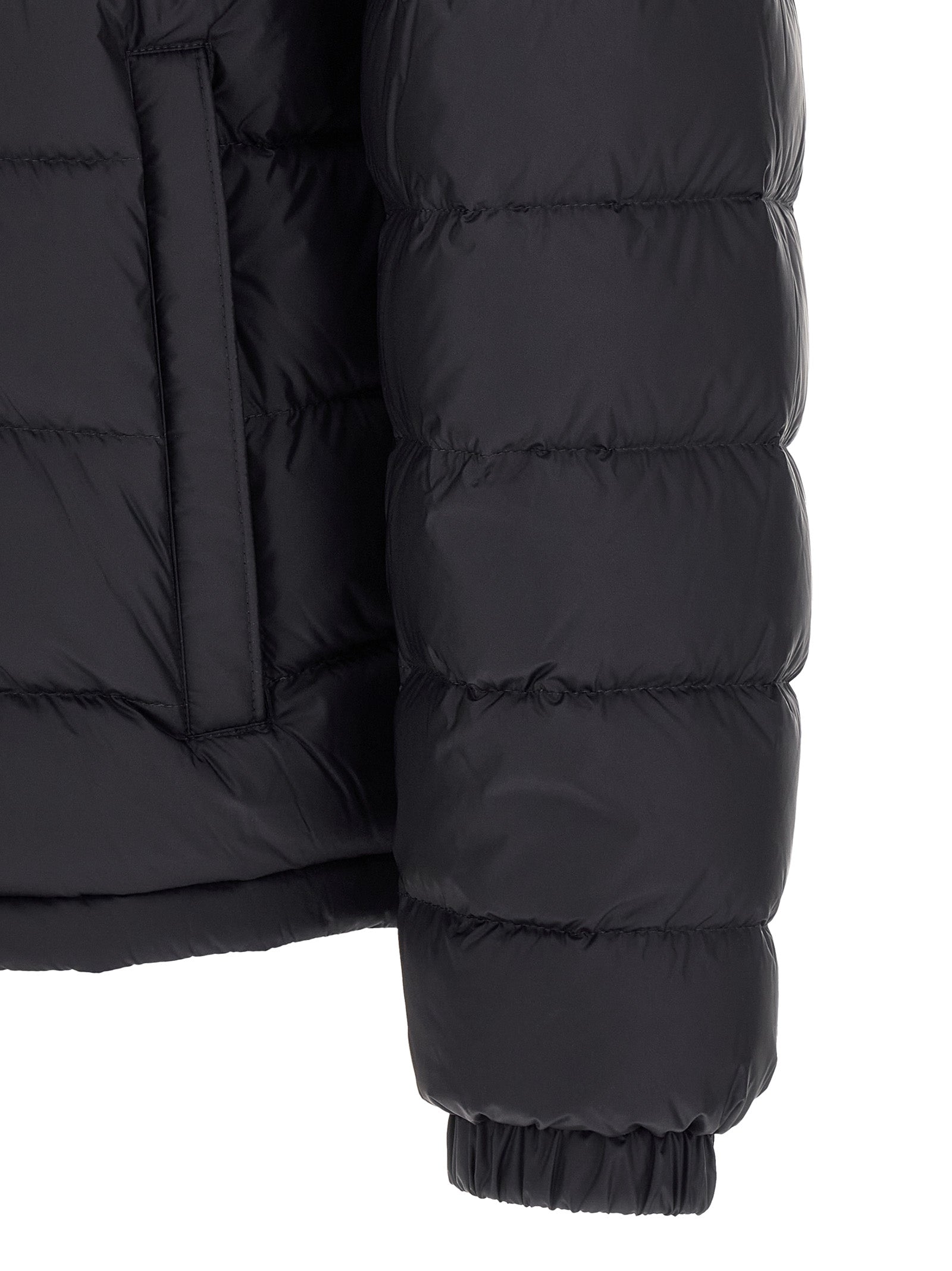 Moncler Blue Full-Length Jacket
