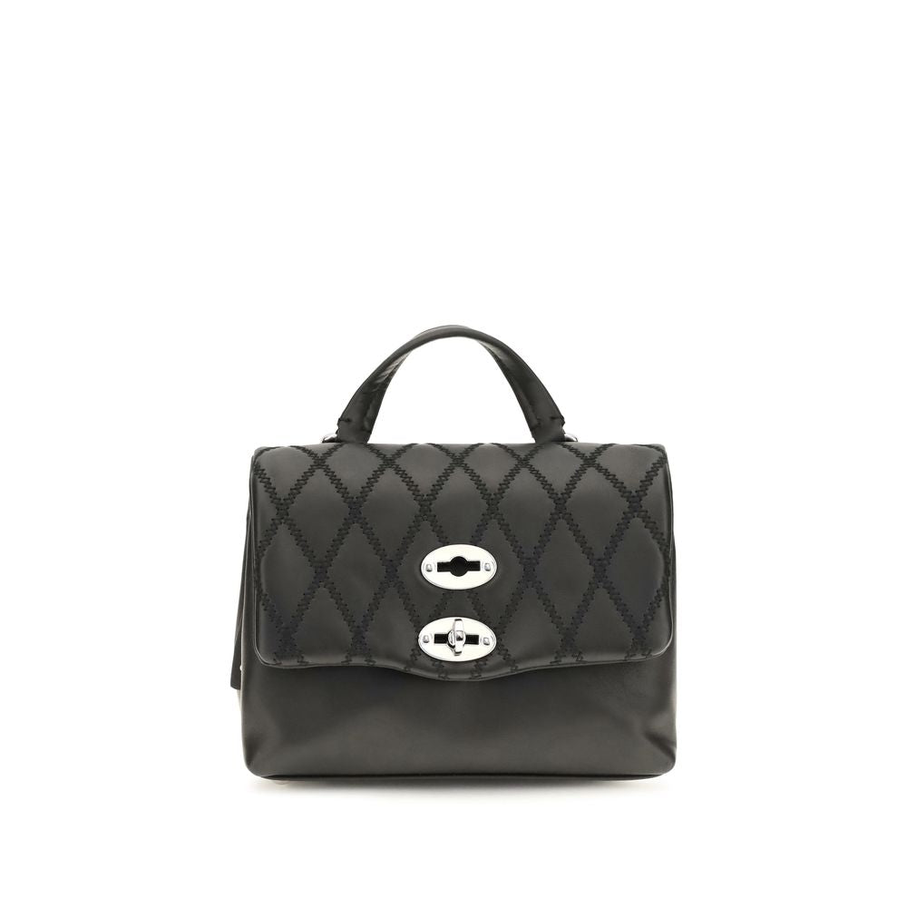 Zanellato Black Calf Leather Handbag