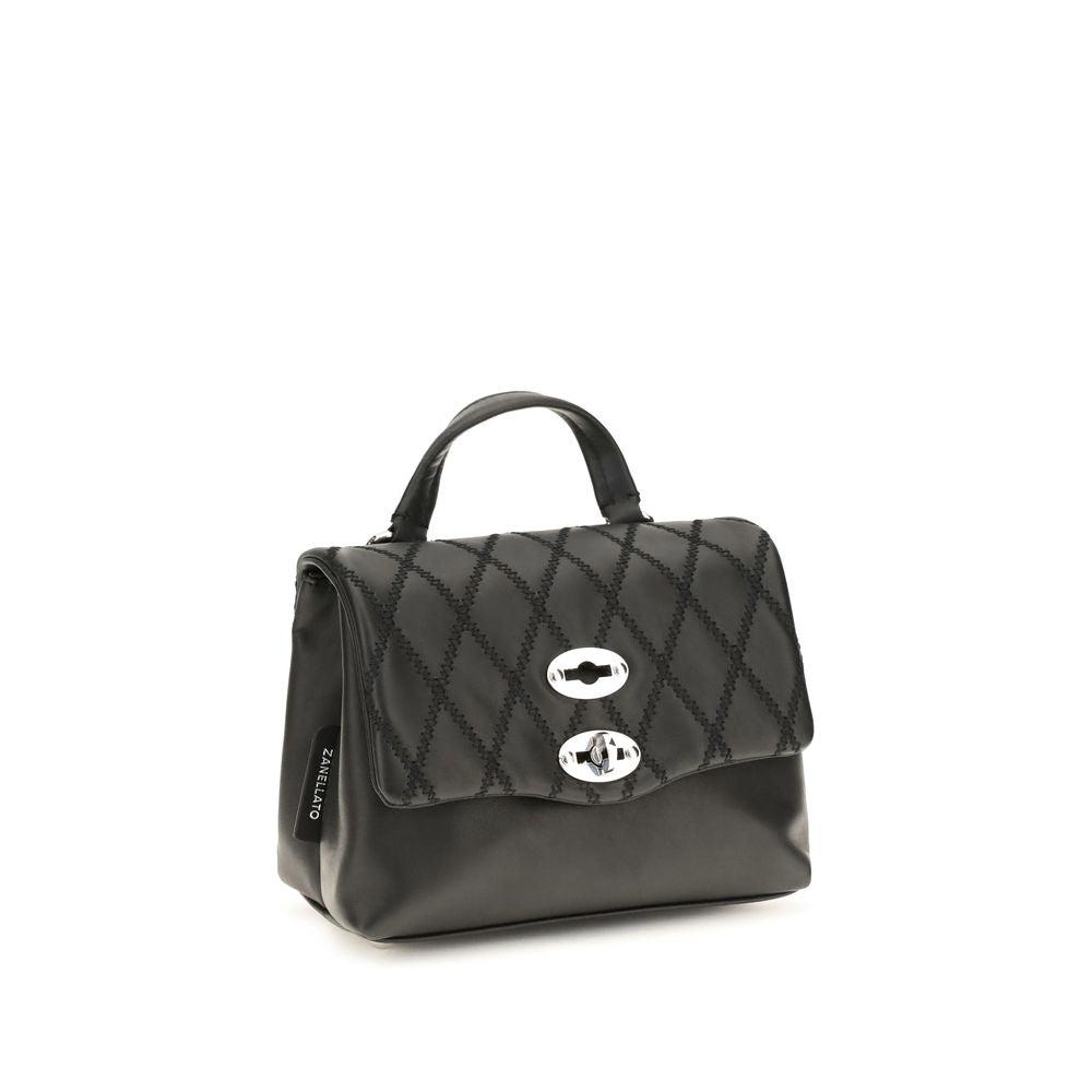 Zanellato Black Calf Leather Handbag