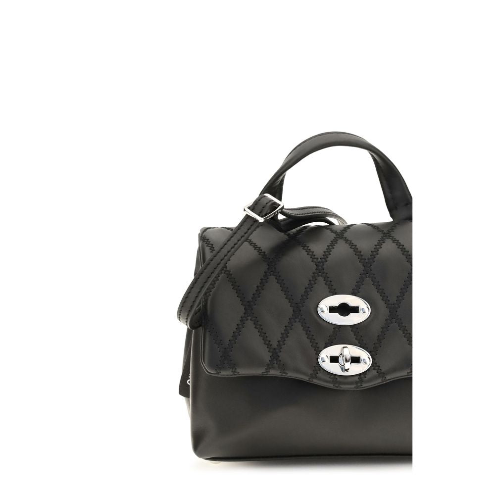 Zanellato Black Calf Leather Handbag
