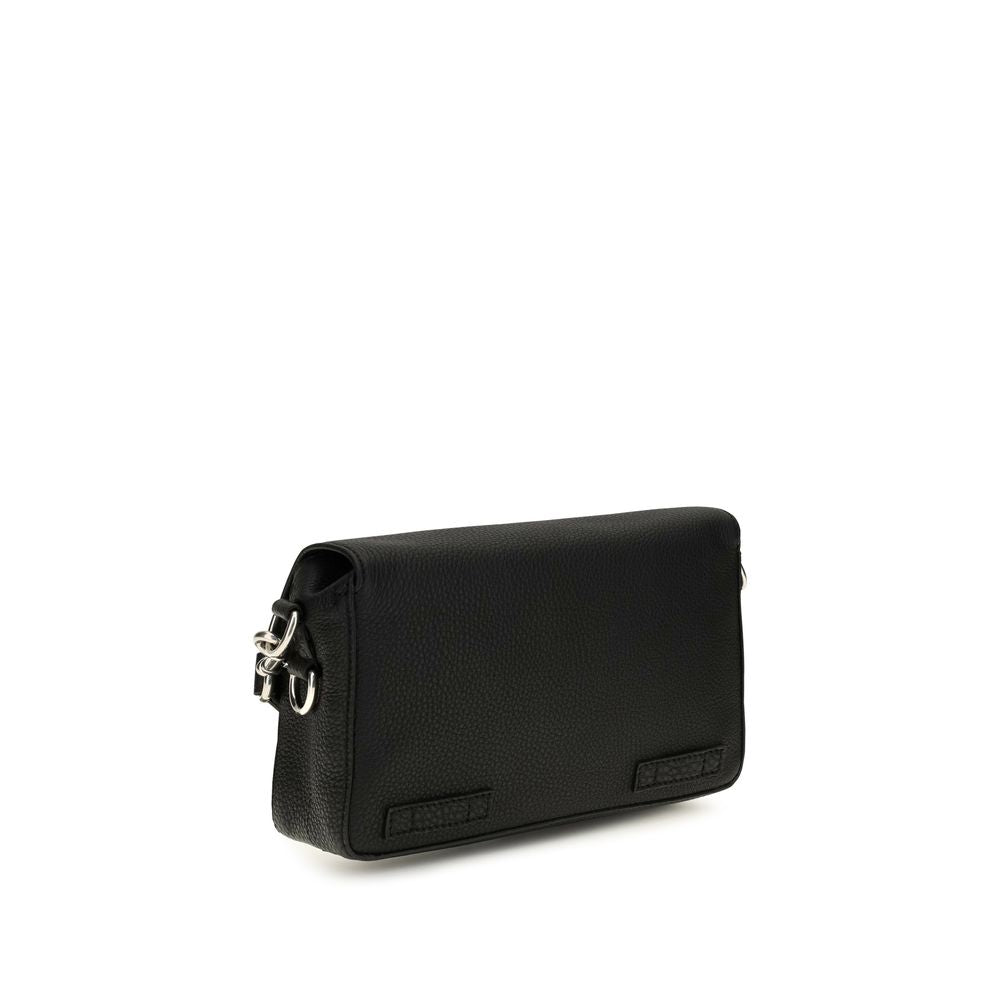 Fendi Black Calf Leather Shoulder Bag