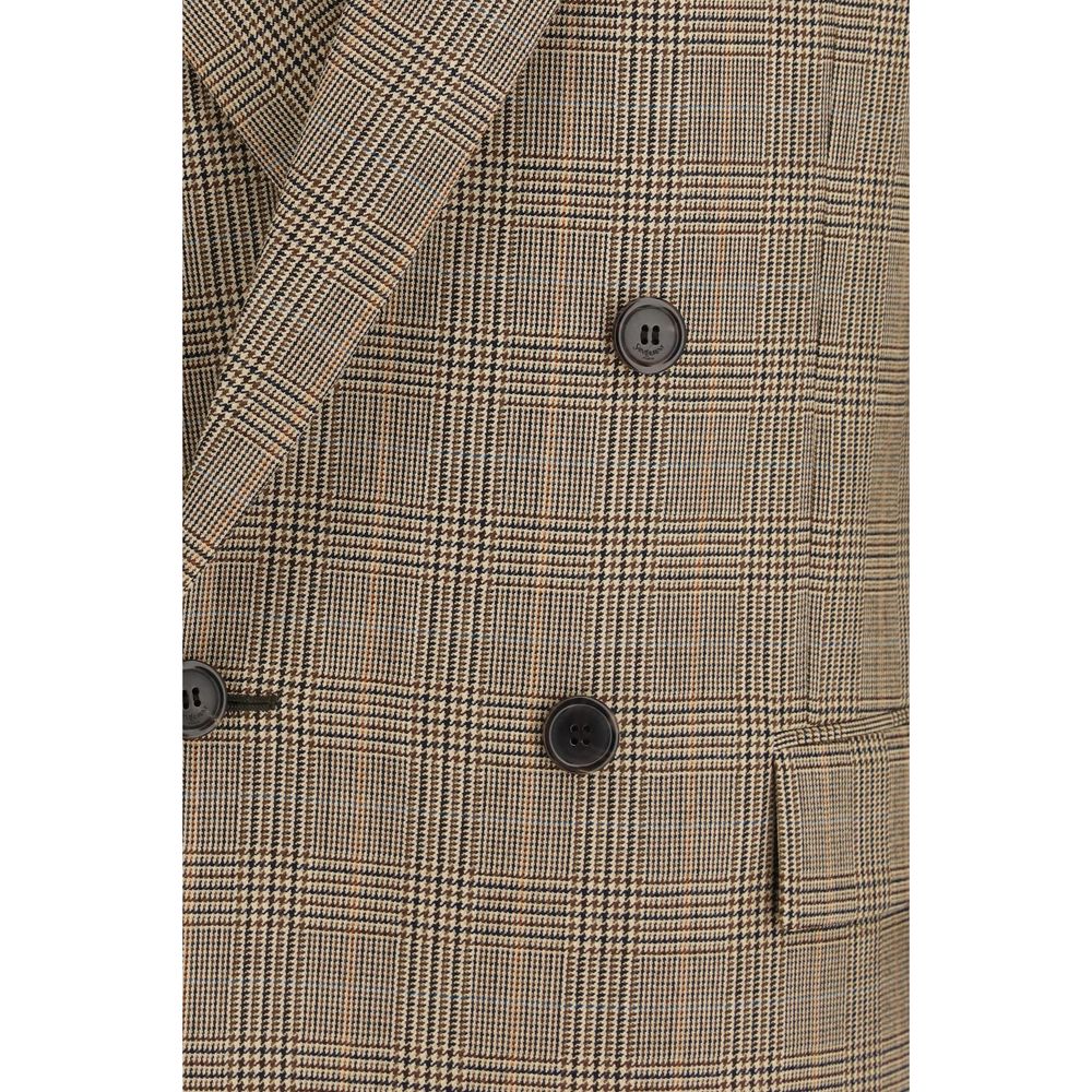 Saint Laurent Beige Wool Blazer