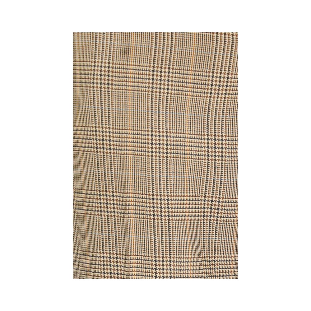 Saint Laurent Beige Wool Flared Pants