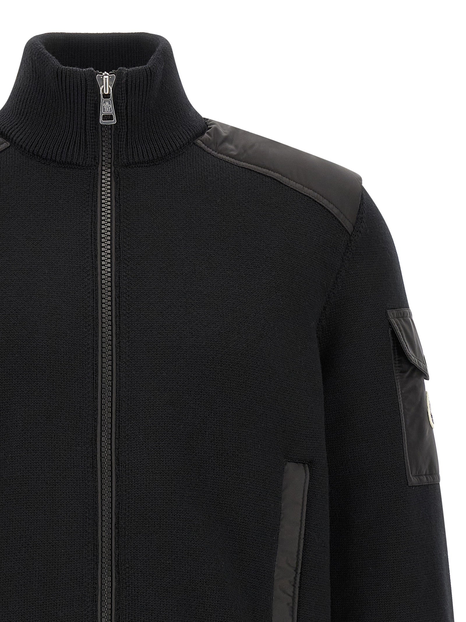 Moncler Black Cardigan