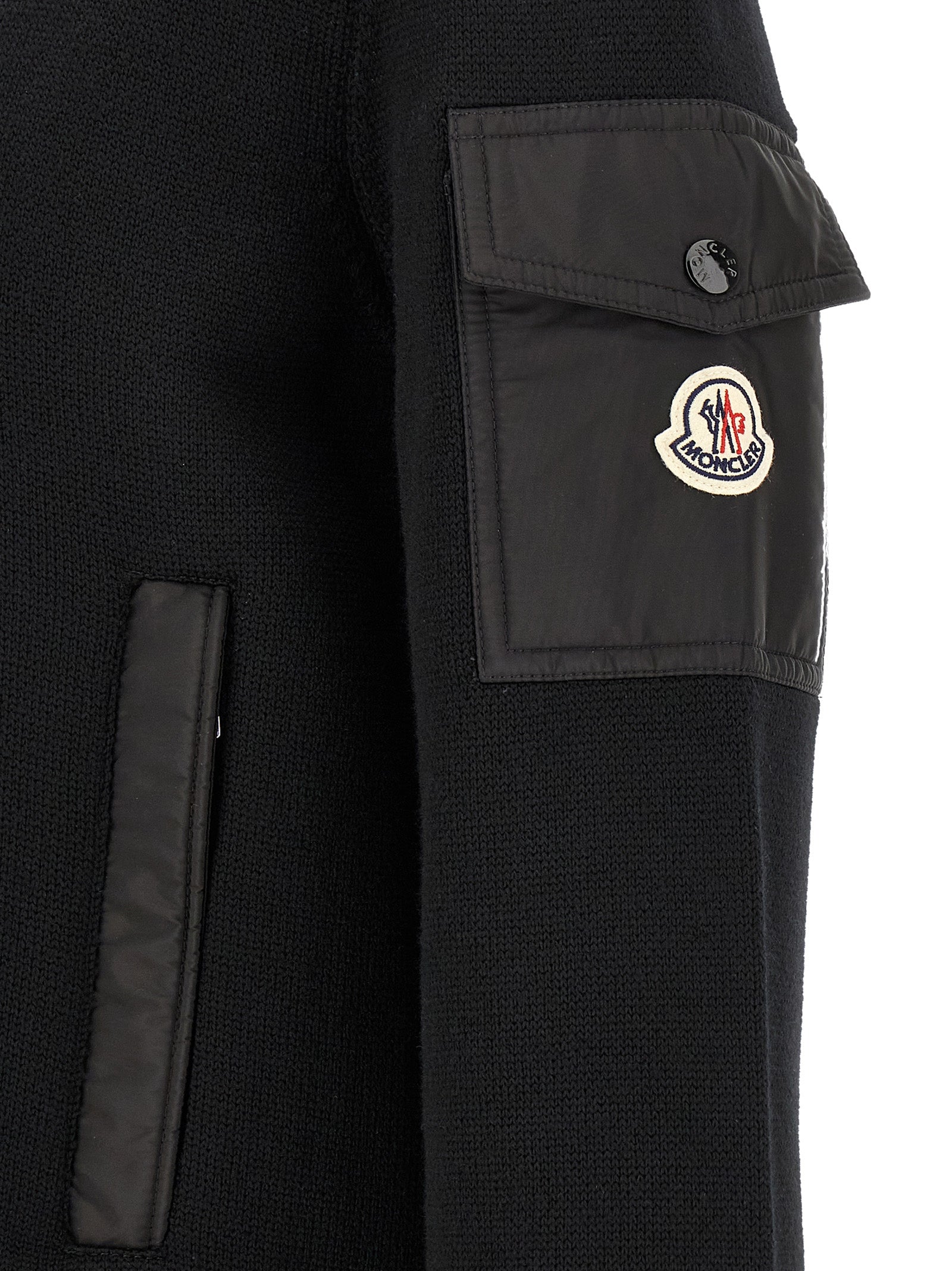 Moncler Black Cardigan