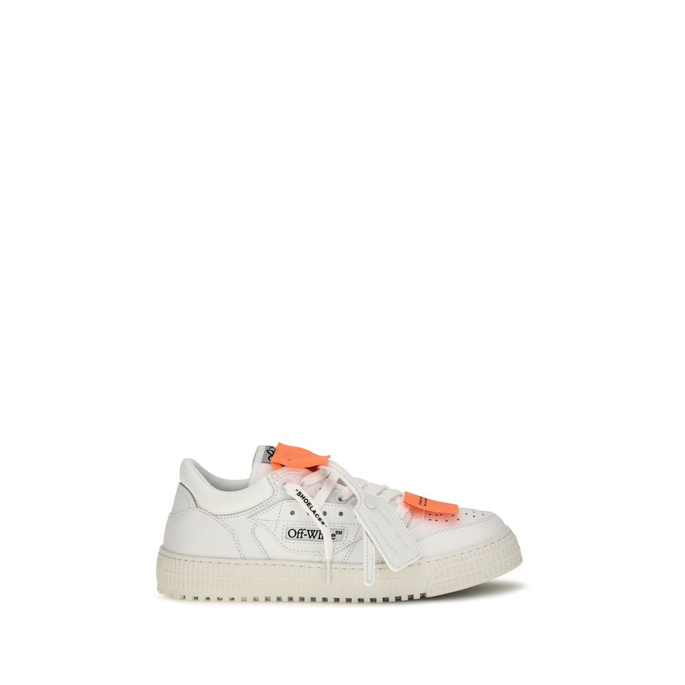 Off-White White Calf Leather Low Top Sneakers