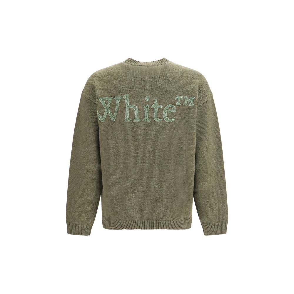 Off-White Bicolor Wool Sweatshirt
