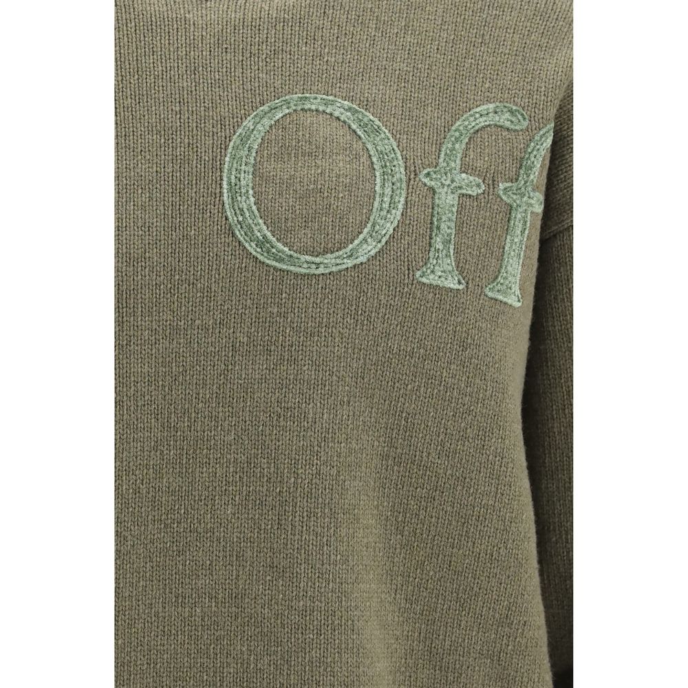 Off-White Bicolor Wool Sweatshirt