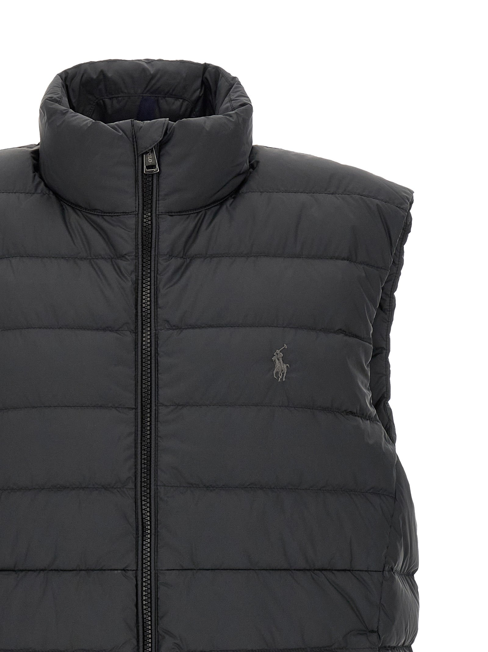 Polo Ralph Lauren Black Polyester Sleevelesss Jacket