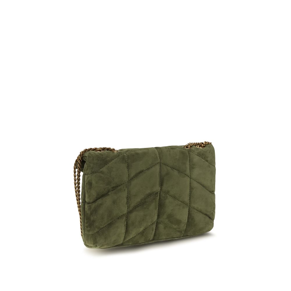 Saint Laurent Bicolor Calf Leather Wallet