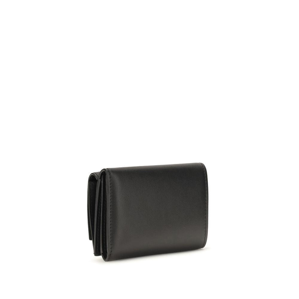 Fendi Black Calf Leather Wallet
