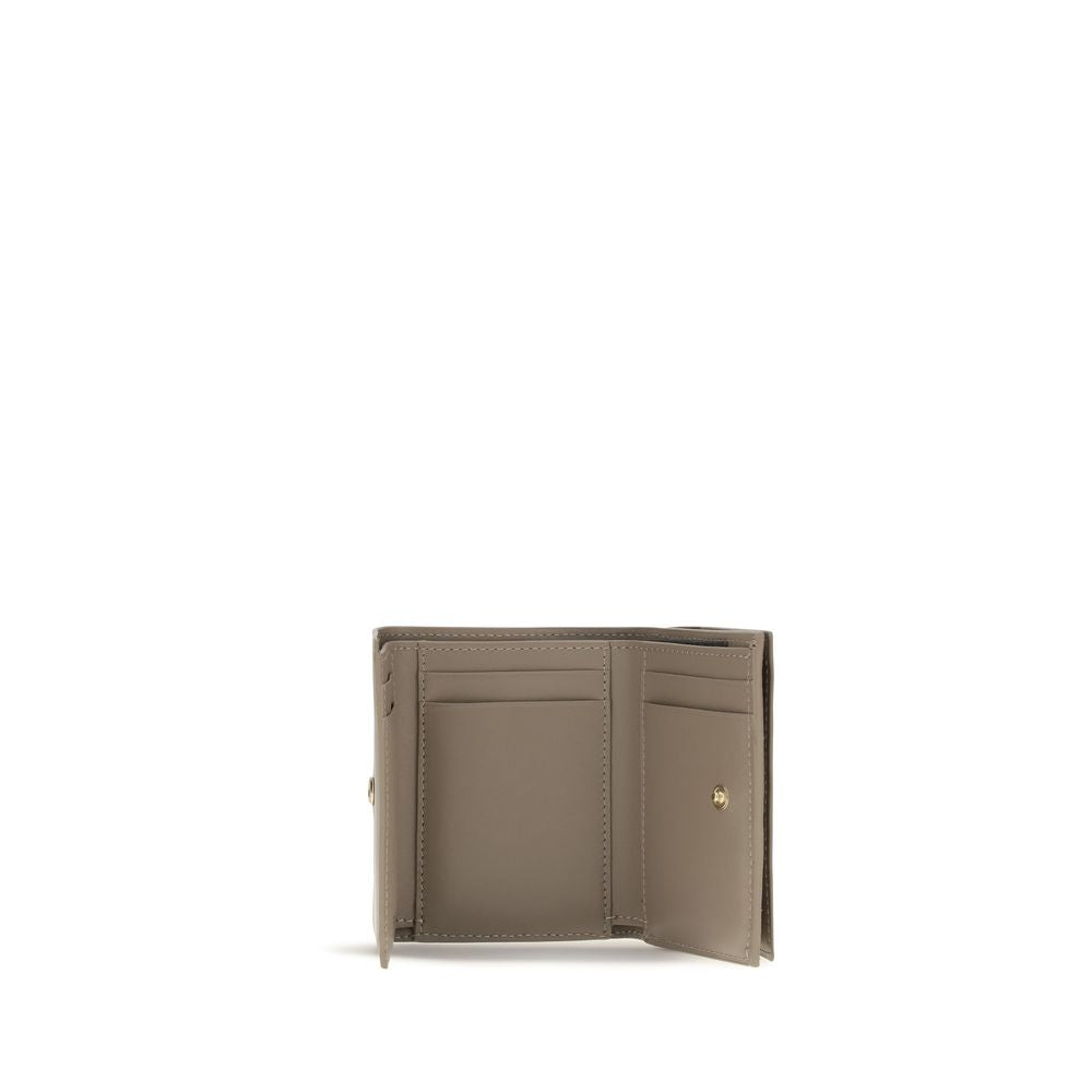 Fendi Beige Calf Leather Wallet