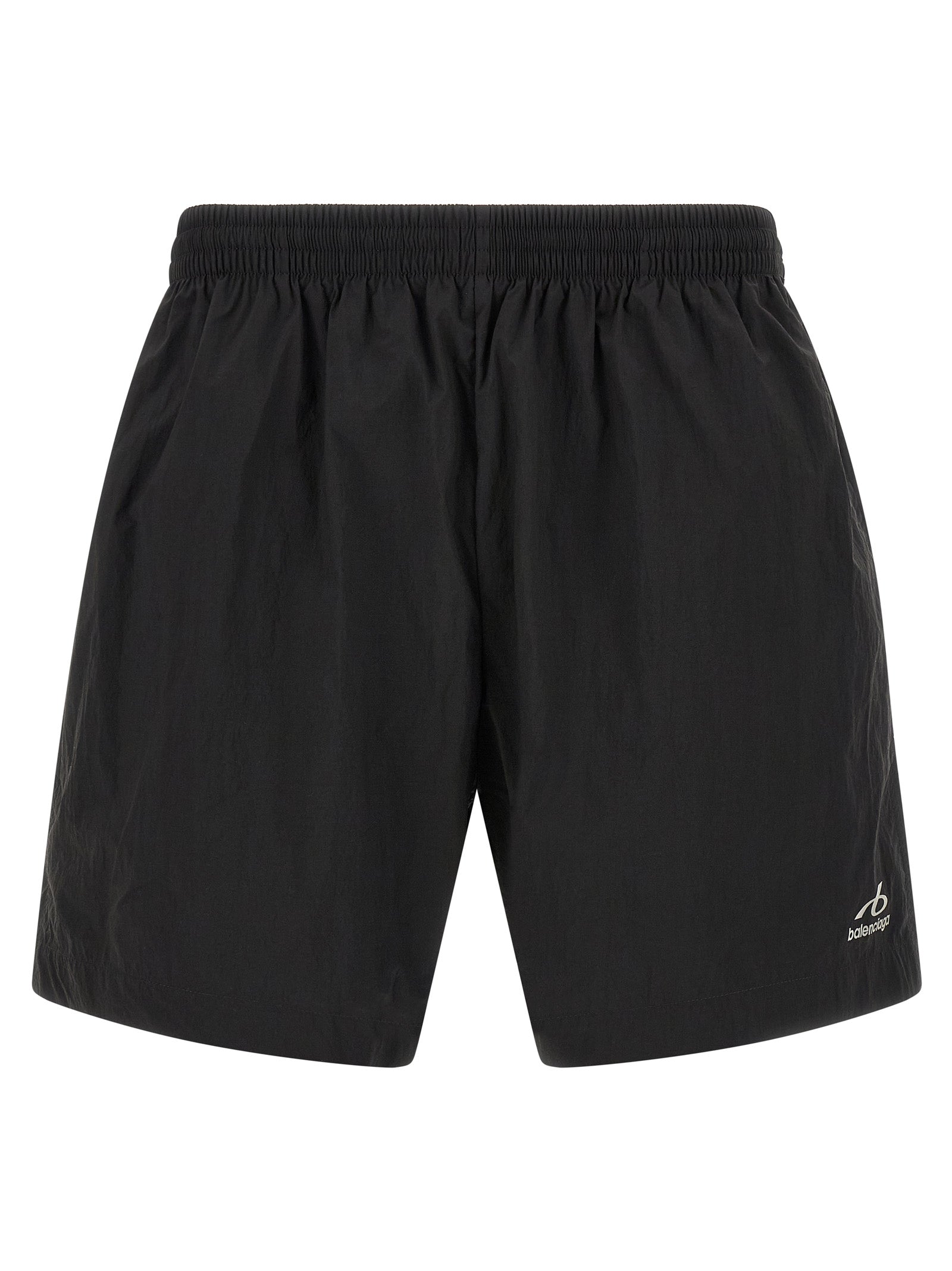 Balenciaga Black Polyamide Shorts