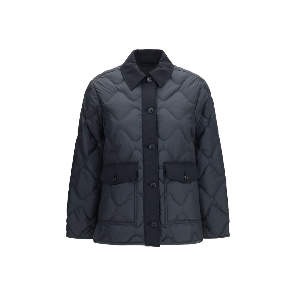 Woolrich Gray Polyester Full-Length Jacket