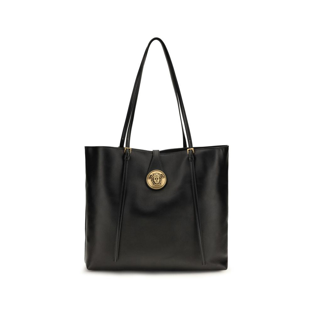 Versace Black Lamb Shoulder Bag