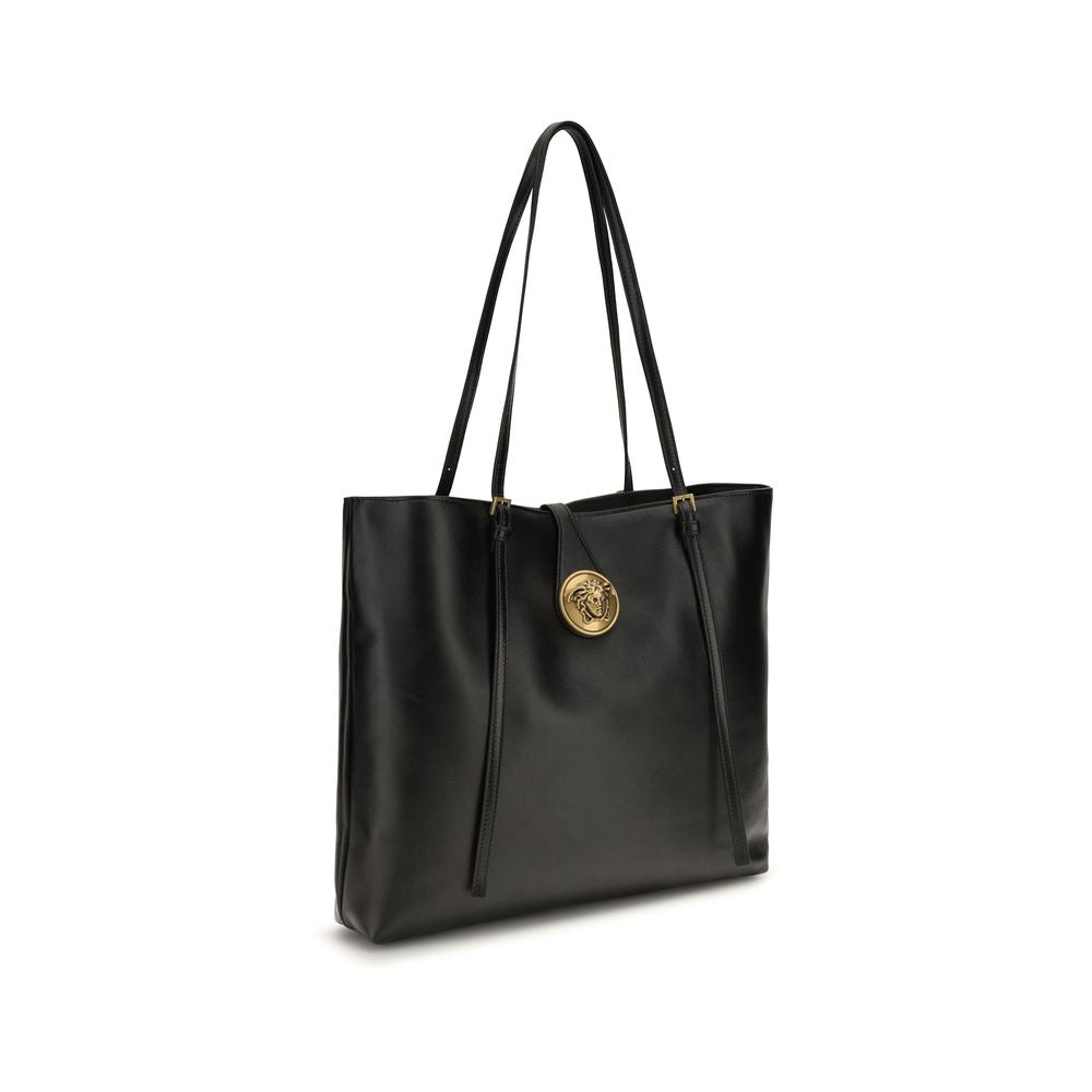 Versace Black Lamb Shoulder Bag