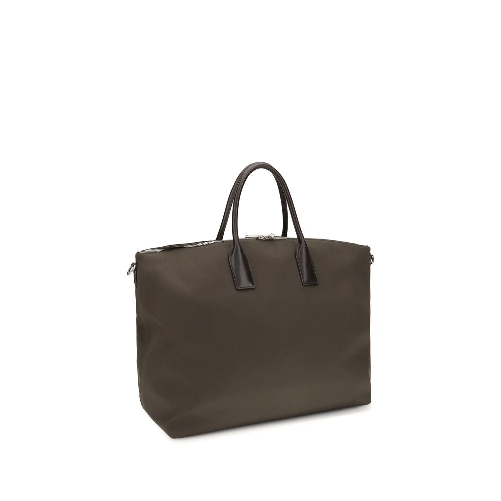 Saint Laurent Brown Calf Leather Luggage And Travel