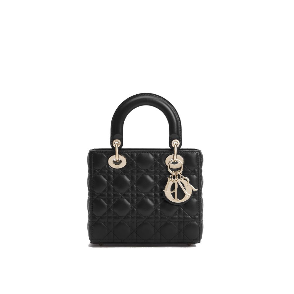 Dior Black Lamb Leather Handbag