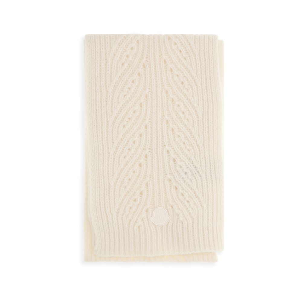 Moncler Beige Wool Scarf