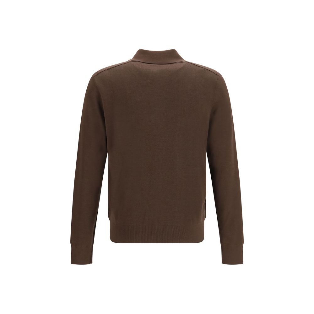 Burberry Brown Wool Shirt