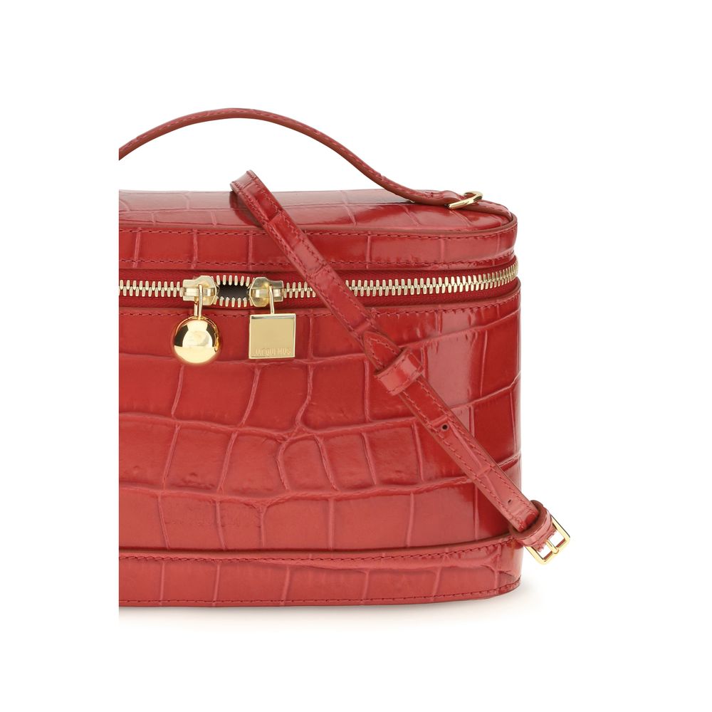 Jacquemus Red Calf Leather Handbag