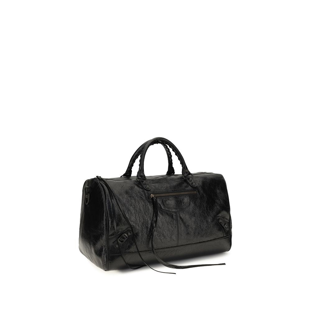 Balenciaga Black Lamb Luggage And Travel