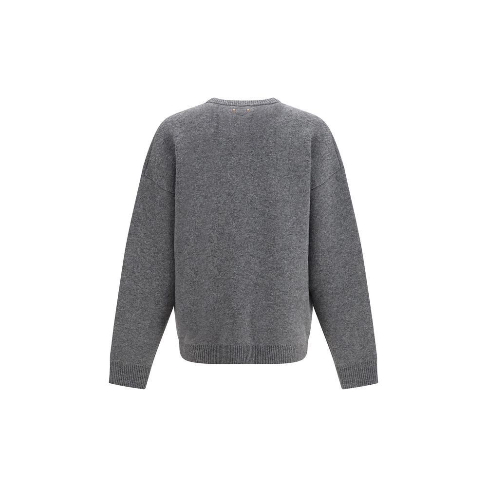 Balenciaga Gray Wool Sweatshirt