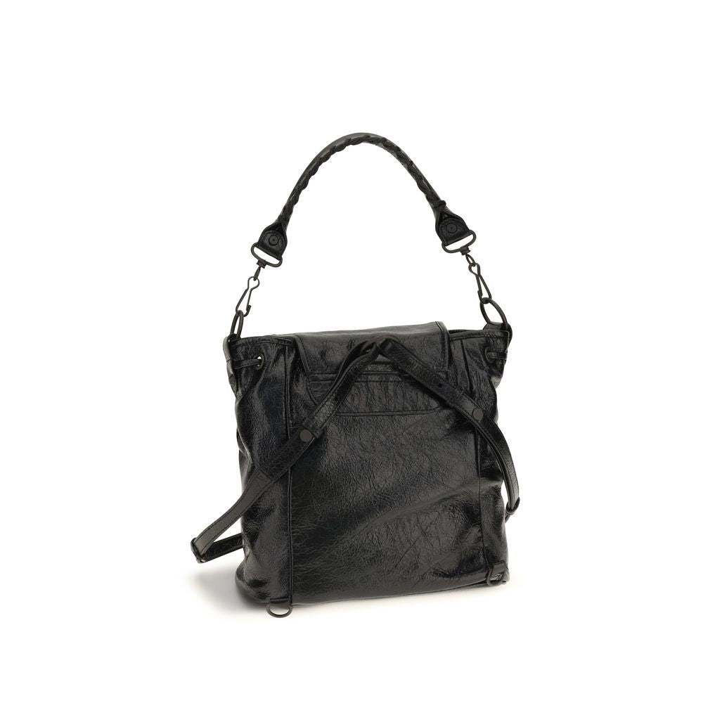 Balenciaga Black Lamb Backpack