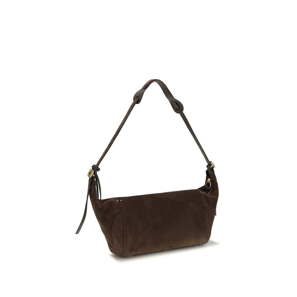Chloé Brown Calf Leather Shoulder Bag
