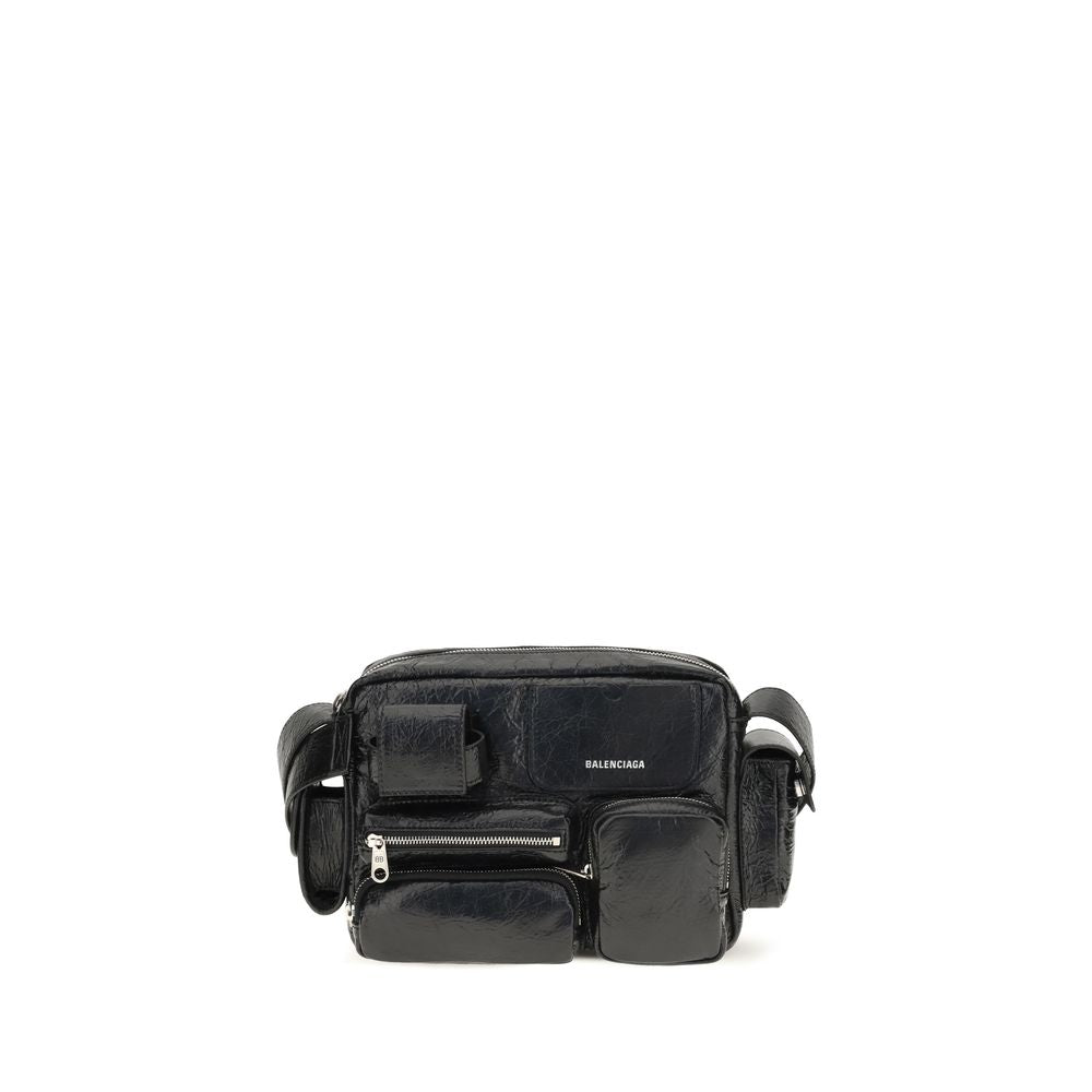 Balenciaga Black Lamb Shoulder Bag