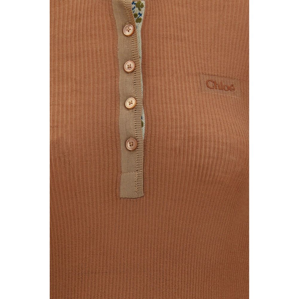 Chloé Beige Wool Shirt