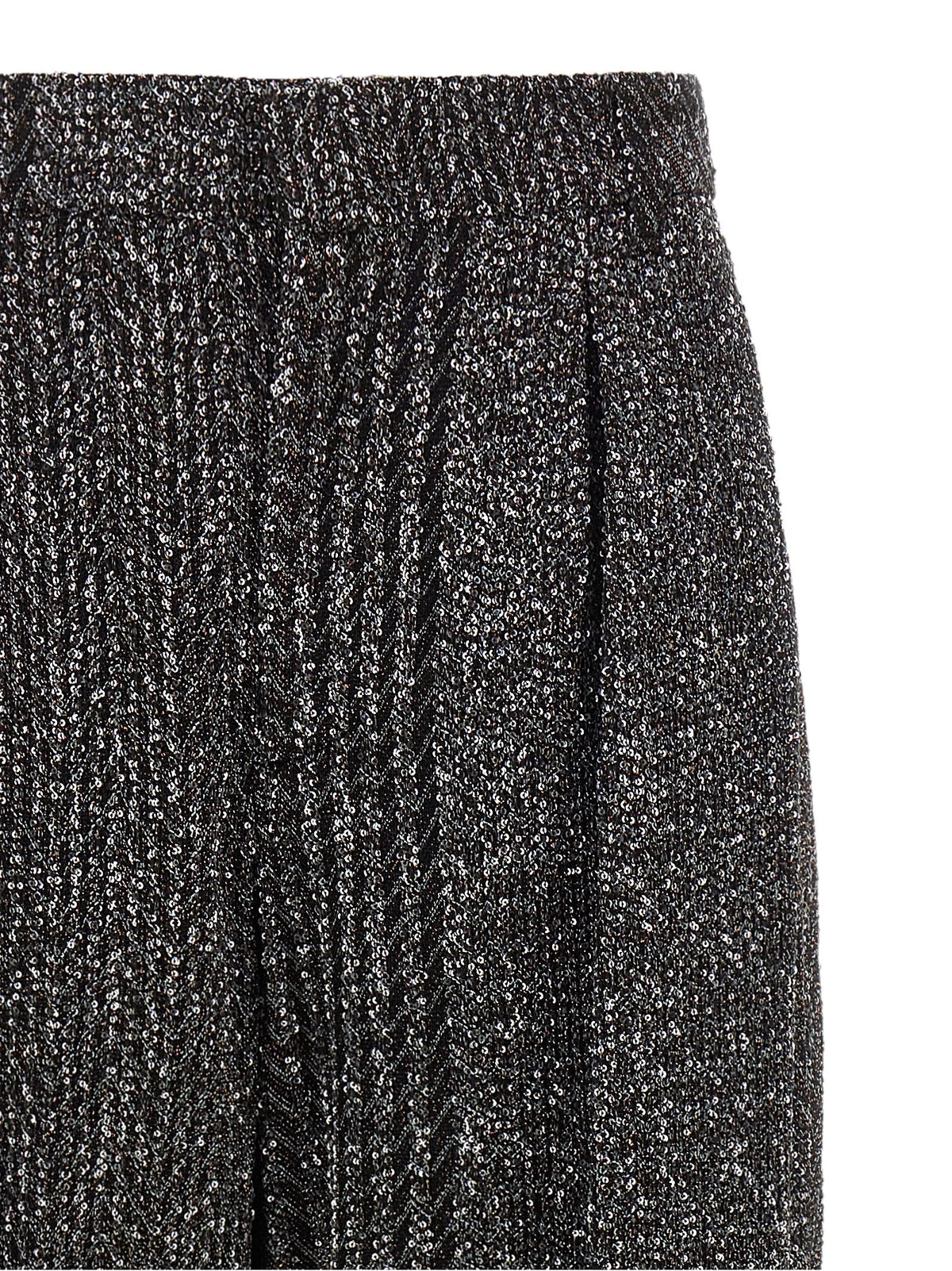 Missoni Black Polyamide Casual Pants