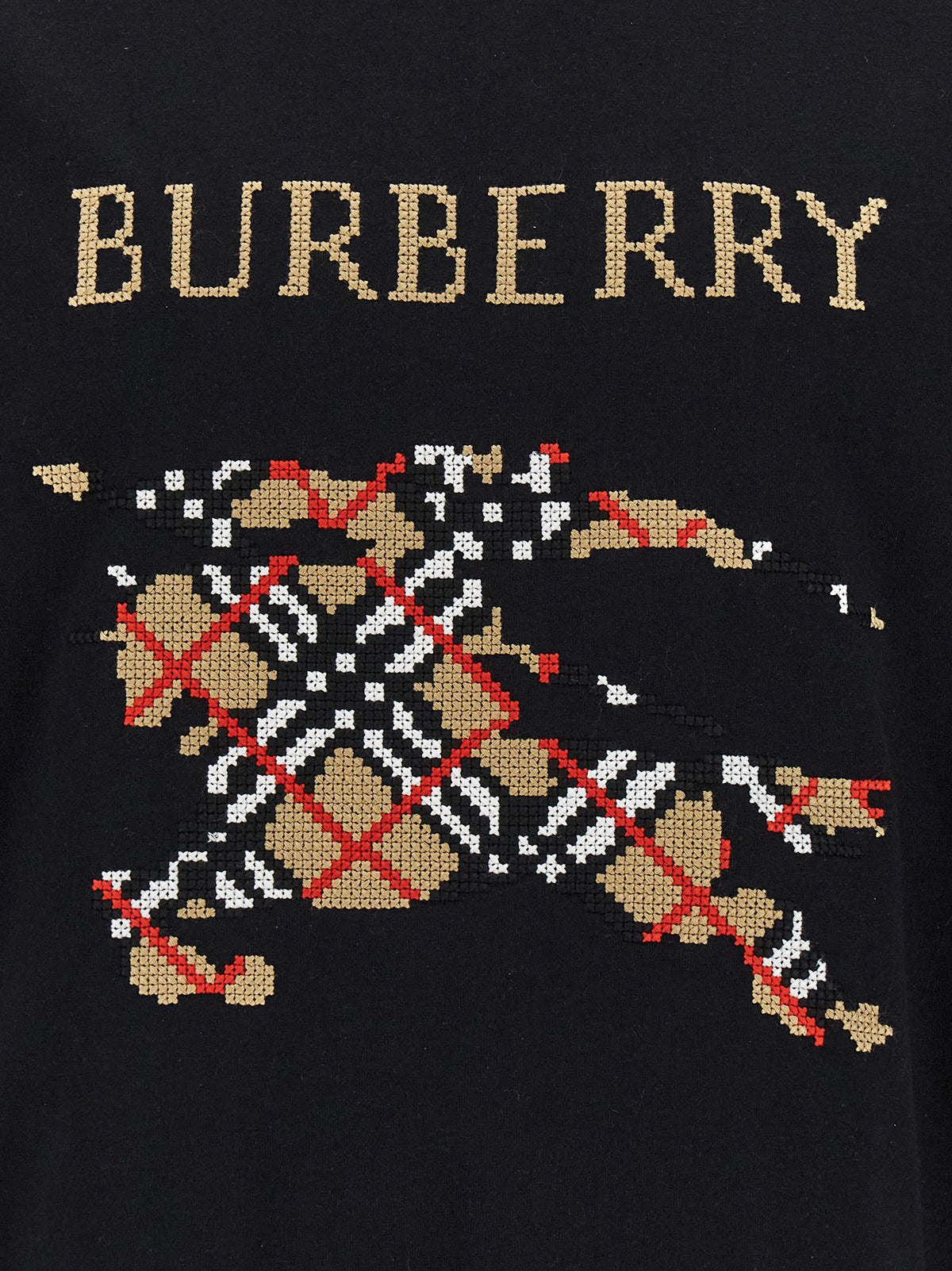 T-shirt Burberry en coton noir