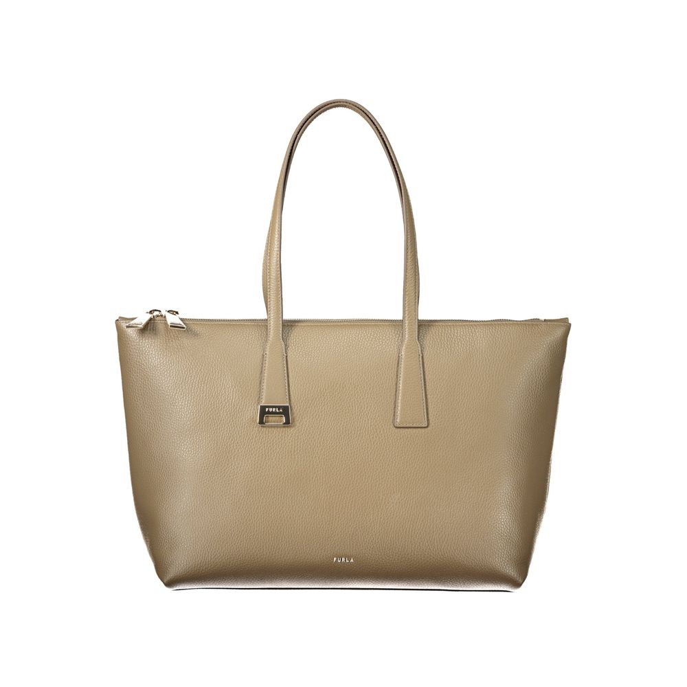Furla Green Leather Women's Bag