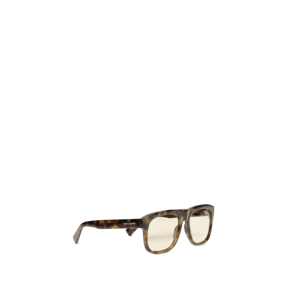 Lunettes de soleil Saint Laurent en acétate marron