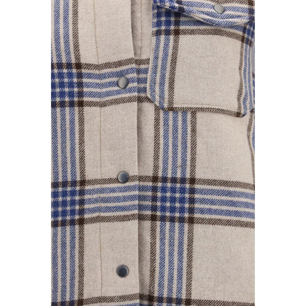 Woolrich Beige Wool Shell Jacket