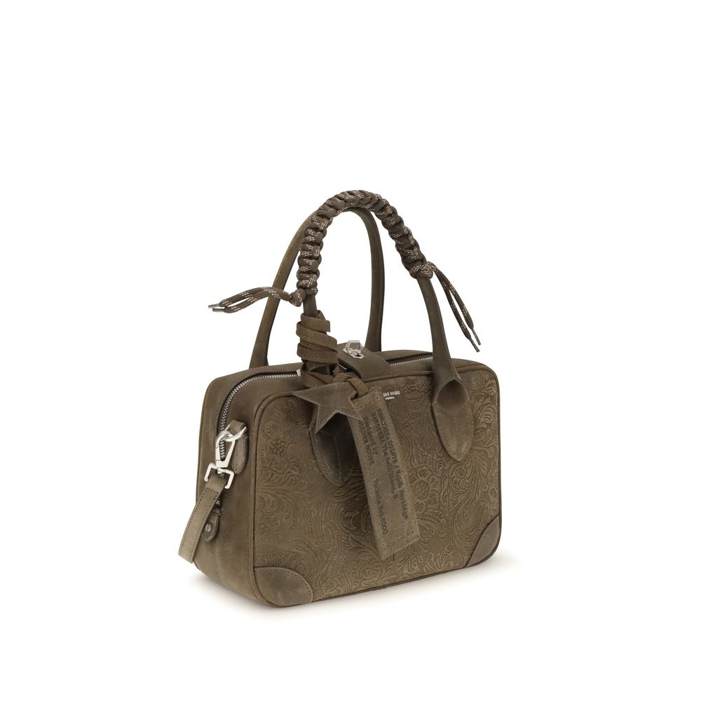 Golden Goose Brown Calf Leather Handbag