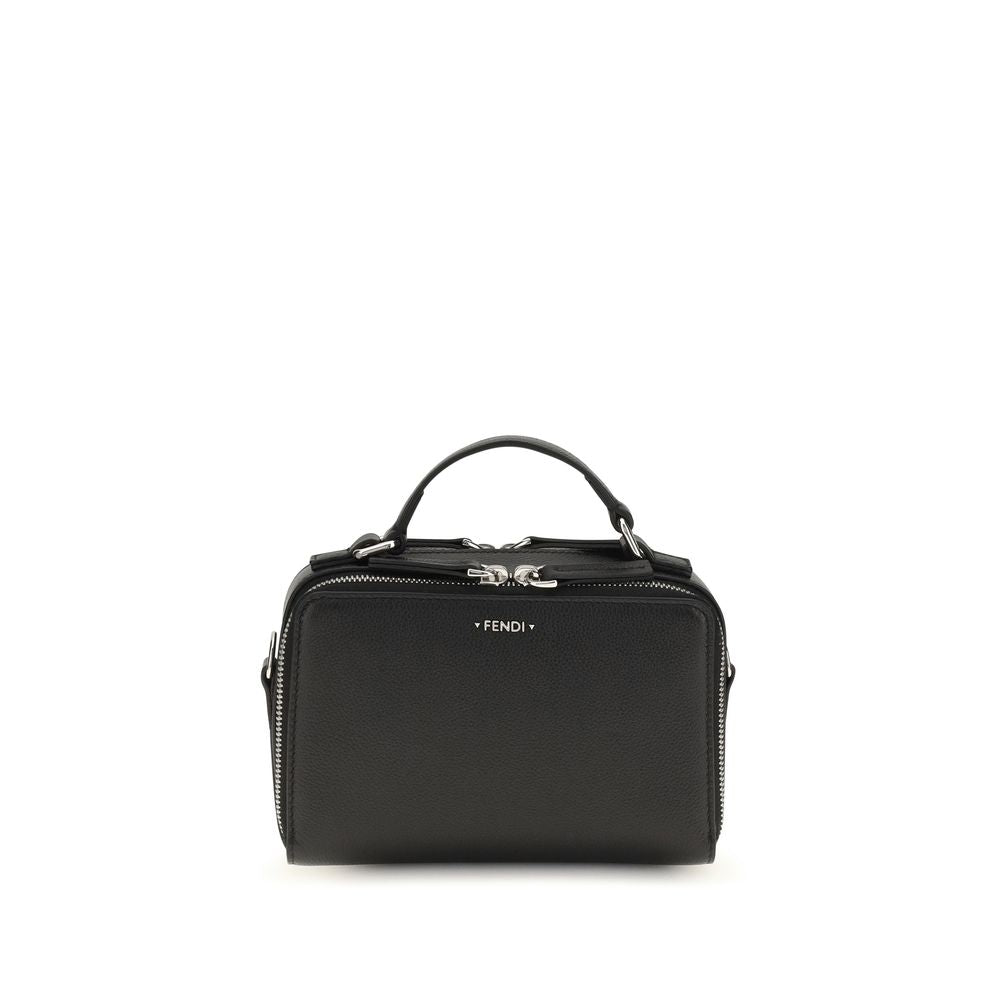 Fendi Black Calf Leather Handbag