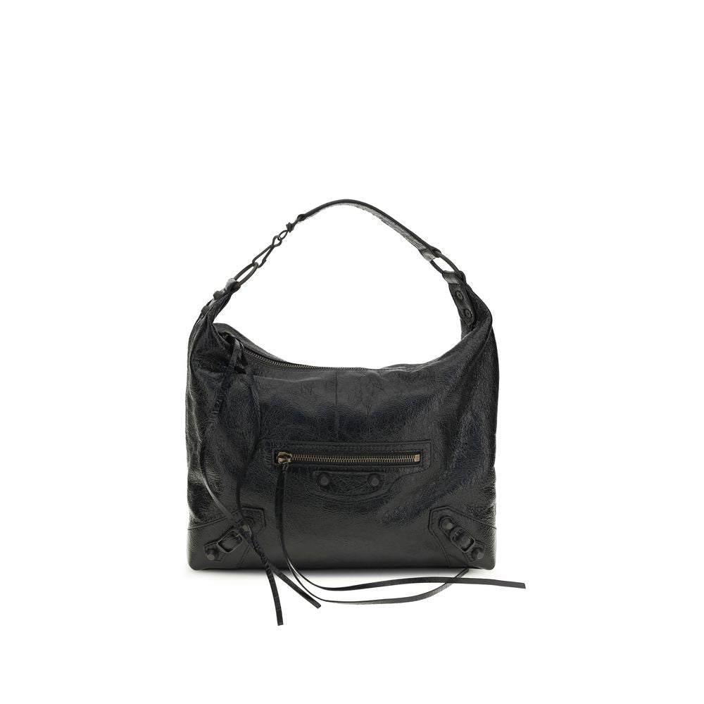 Balenciaga Black Lamb Shoulder Bag