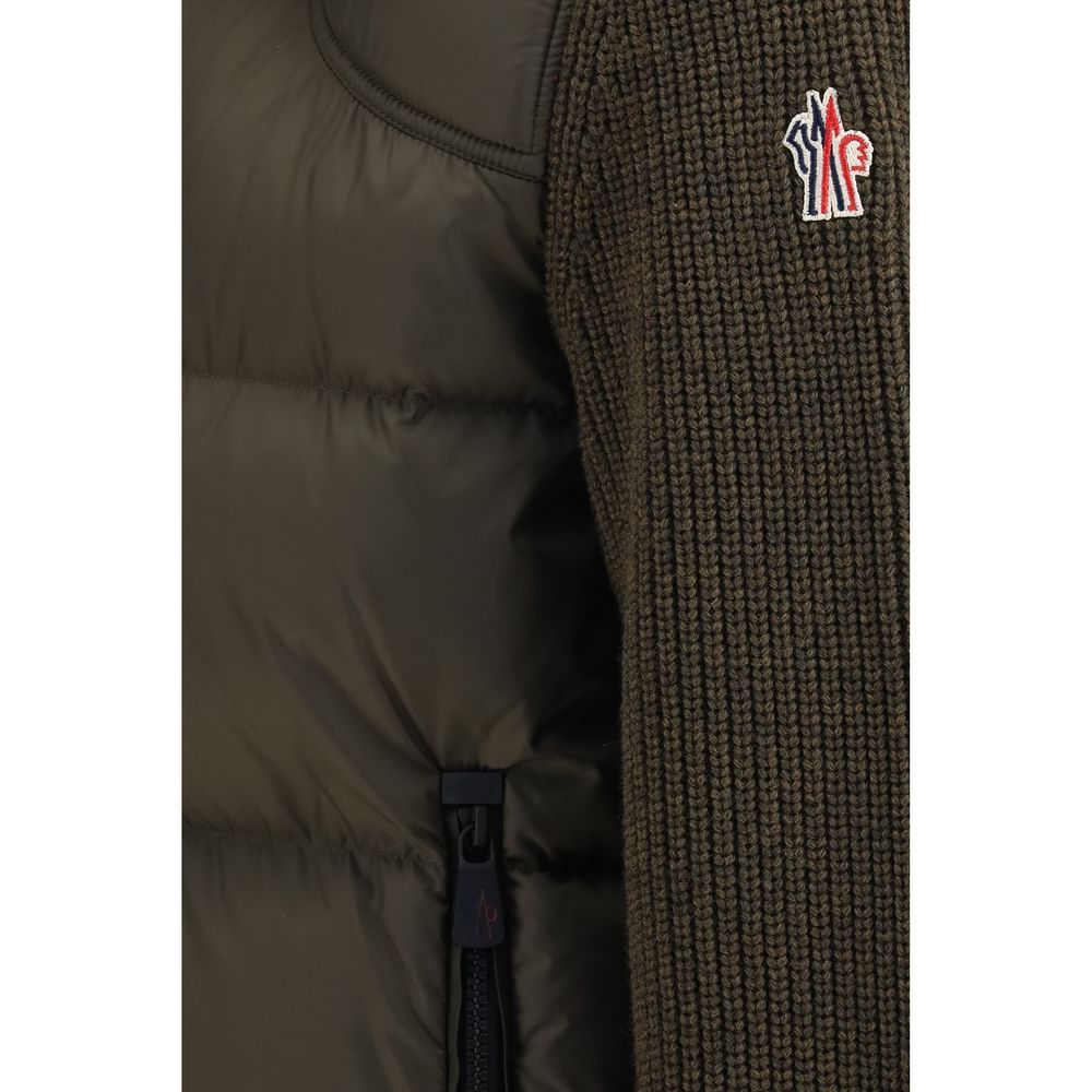 Moncler Grenoble Brown Wool Sweatshirt