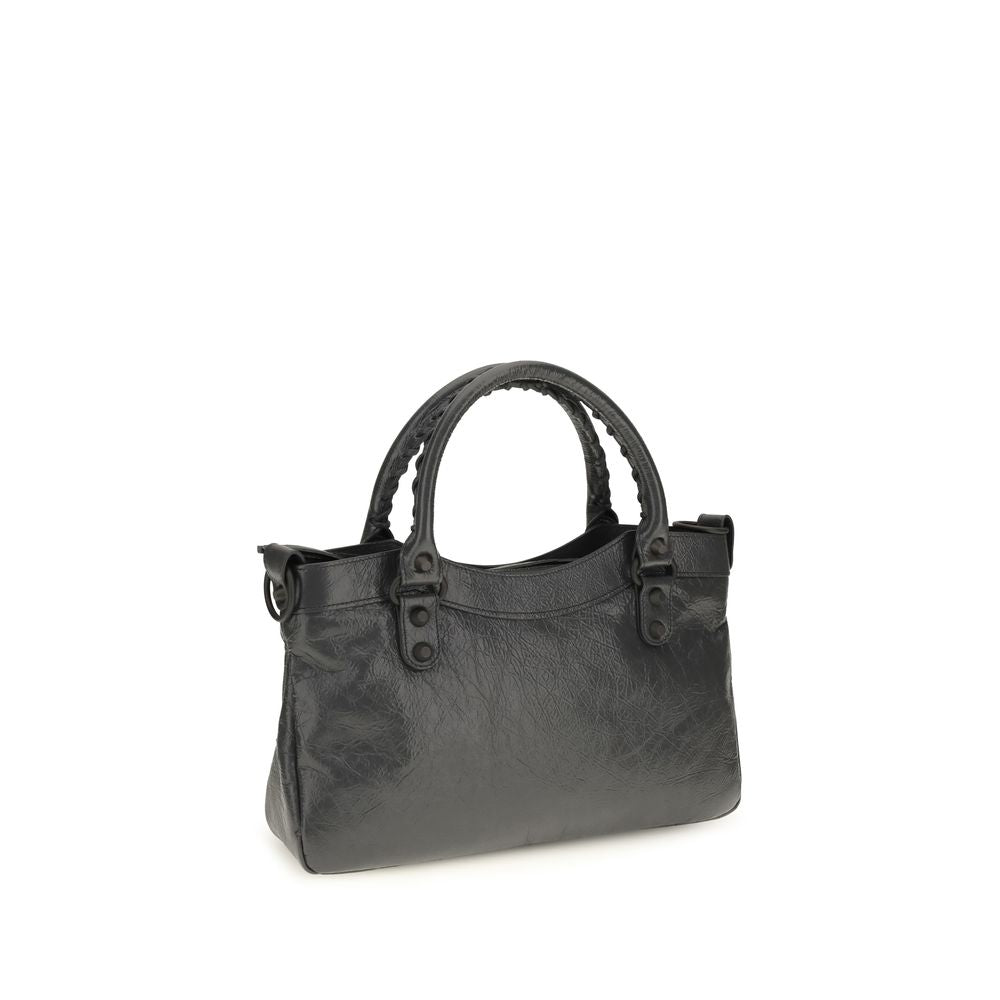 Balenciaga Gray Lamb Shoulder Bag
