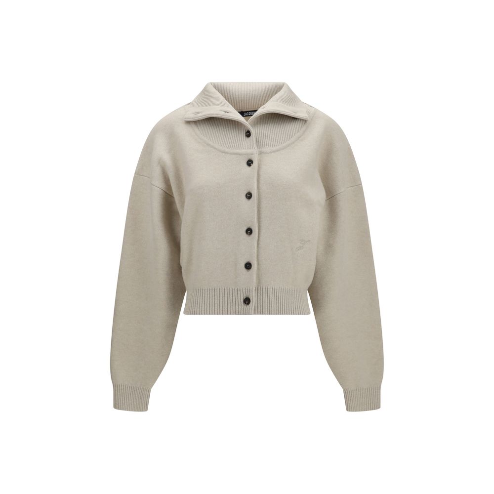 Jacquemus Beige Wool Cardigan