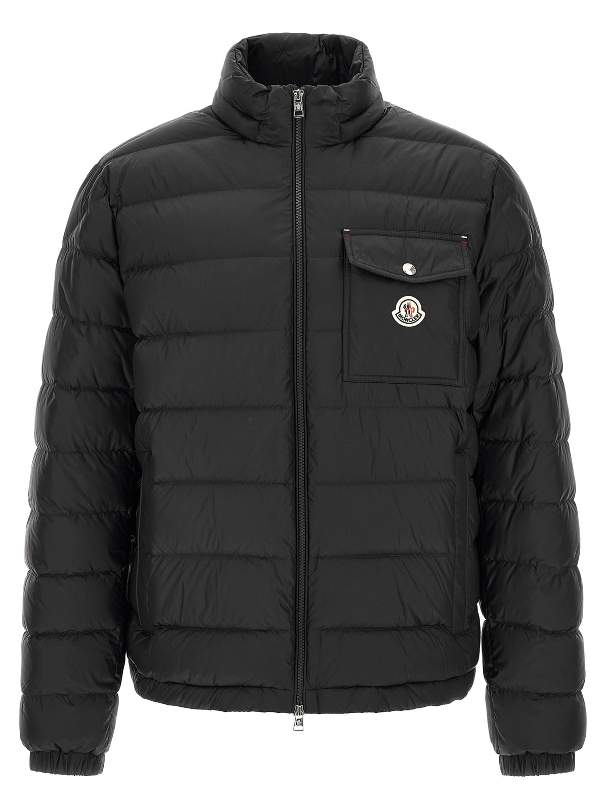 Moncler Black Polyamide Full-Length Jacket