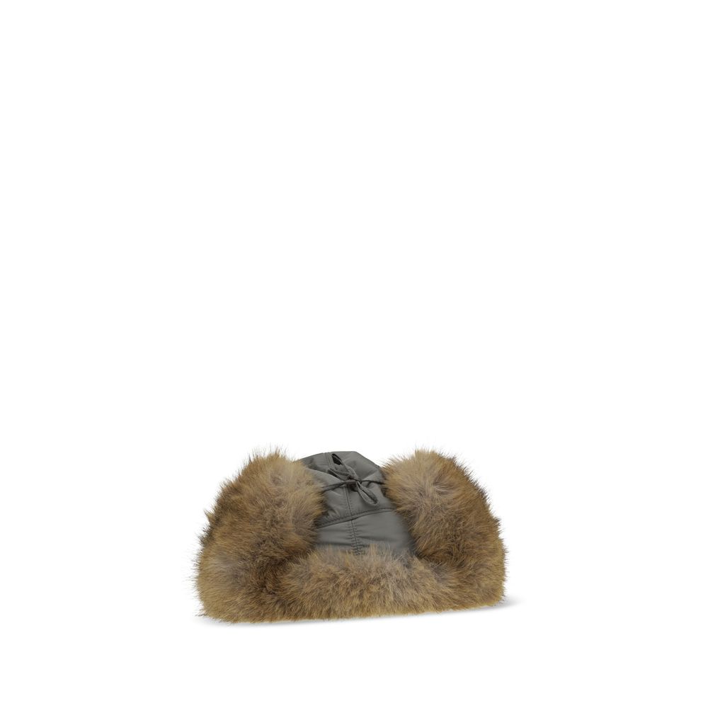Miu Miu Gray Polyamide Sunhat