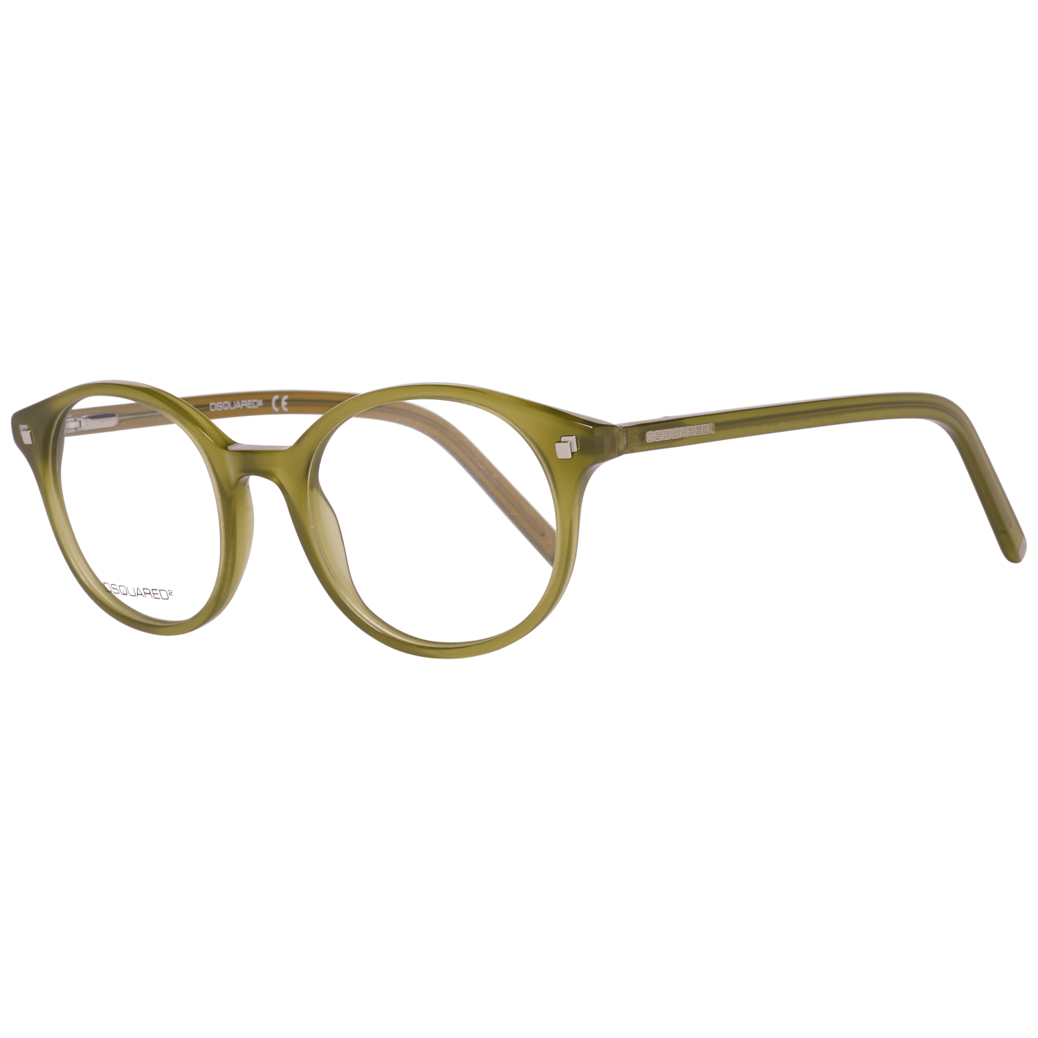 Chic Green Unisex EyewearStep up your style game with the iconic Dsquared² eyewear. These chic unisex frames, in an eye-catching green hue, are crafted from high-grade plastic for durability and comfort. With full-rim design, they blend contemporary aesth
