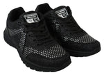 Black Running Jasmines Sneakers ShoesPLEIN SPORT Gorgeous brand new with tags, 100% Authentic PLEIN SPORT Shoes. Model: Jasmines Sneakers Color: Black Material: Leather Sole: Rubber Logo detailsBlack Running Jasmines Sneakers Shoes${tagsPhilipp PleinAulae