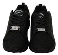Black Casual Running Sneakers ShoesPhilipp Plein Sport Gorgeous brand new with tags, 100% Authentic Philipp Plein Sport Shoes. Model: Gisella Sneakers Color: Black Material: Polyester Sole: Rubber Logo detailsBlack Casual Running Sneakers Shoes${tagsPhili